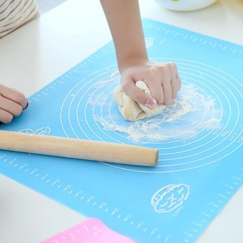 70x50m 1pc Non-Stick Silicone Mat Rolling Dough Liner Pad Pastry Cake Bakeware Paste Flour Table Sheet Kitchen Tools