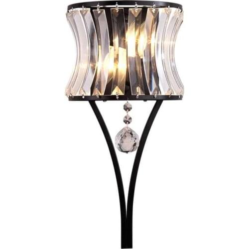 Crystal wall lamp bedroom lamp living rom lamp