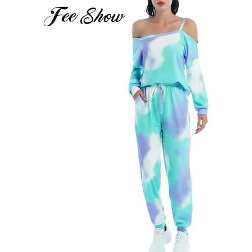 Fashion Women 2Pcs Yoga Shirts Top Set Sports Suit Workout Clothes Gym Wear High Waist Running Pants Fitness Casual Tracksuits