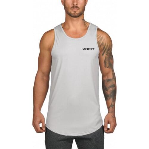Mens Summer Workout Sports Mesh Tank Top Training Running Gym Clothing Bodybuilding Singlets Sleeveless Fitness Quick Dry Vest