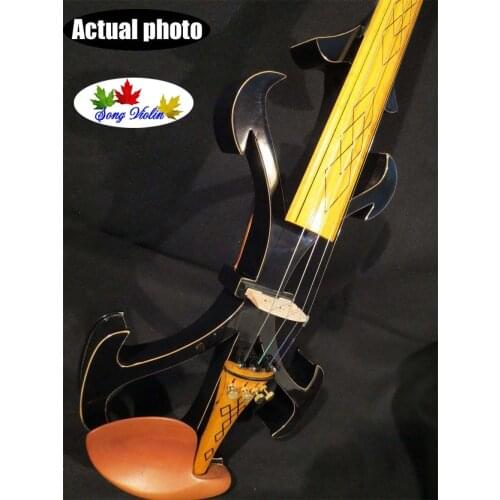 Newly model crazy - 2 Song art streamline 4/4 electric violin,solid wood