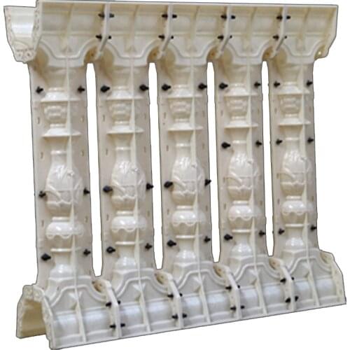New design ABS plastic concrete pillar fence mould AA7 baluster mold