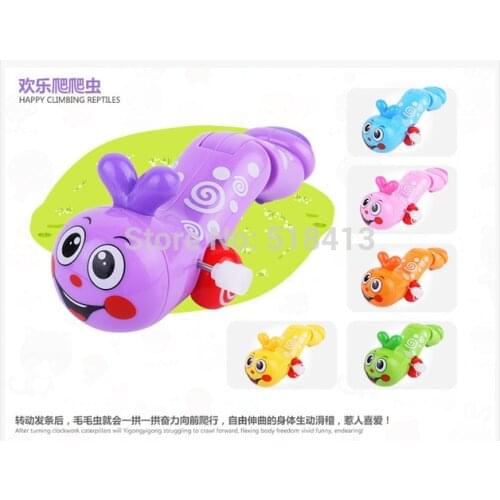 Plastic animal model toy Pull Back Special Offer New Babies Clockwork Toy Baby Boys Bent On Chain Stuffed Toys Child 0-1 Year