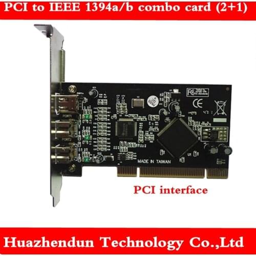 1394B pci to 1394 HD video DV capture card PCI to IEEE 1394a/b combo card (2+1) 800/400 dedicated FireWire sound card 1pcs