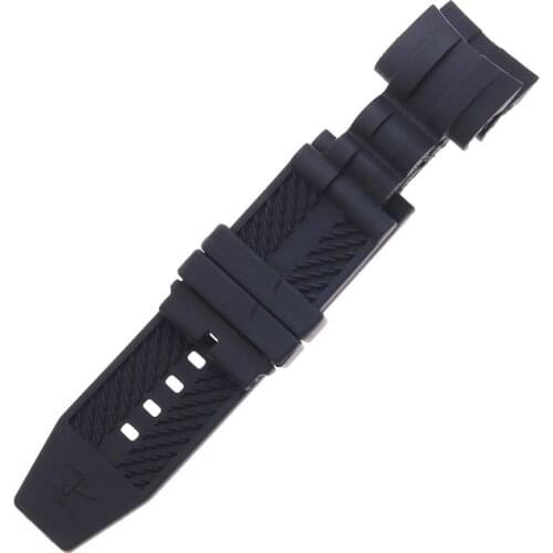 Watch Accessories Waterproof Silicone Rubber Strap For INVICTA Russian Strap Arc Interface 26mm