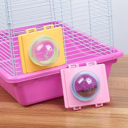 Lovely Hamster Toy Hamster Tunnel External Cage Cap Multicolor Pet Rodent Mice Jogging Ball Diy Hamster Cage Baffle Accessories