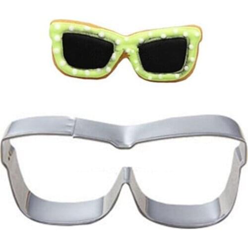 Sunglasses Cookie Tools Cake Stencil Kitchen Cupcake Decoration Template Mold Cookie Coffee Stencil Mold Baking Baking Fondant