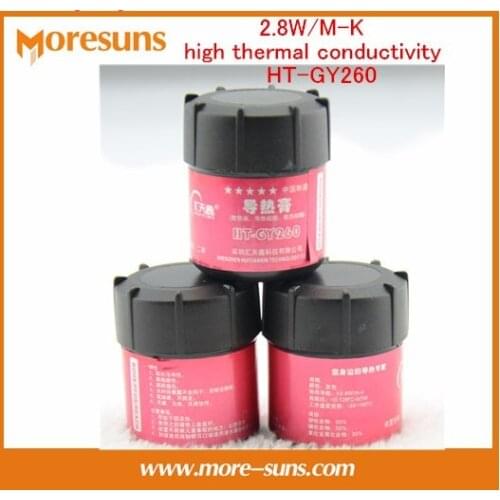 For HT-GY260 30g Thermal Grease Conductive Silicone Paste Cooling Cooler Heatsink For CPU PC Heat dissipation silica gel