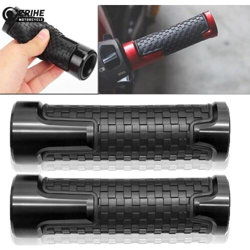 22mm 7/8'' Universal Handle Bar Grips Ends Moto Handlebar Grips Hand Grip For SUZUKI VX800(L/H/H/R/T) VS51B GSX-S1000/F/ABS