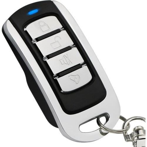 433mhz Universal Clone Self-Learning Remote Control 4 Buttons Remote Garage Car NK-Shopping