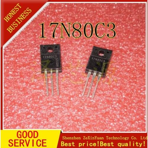 10PCS/LOT SPA17N80C3 TO220F 17N80C3 TO-220F