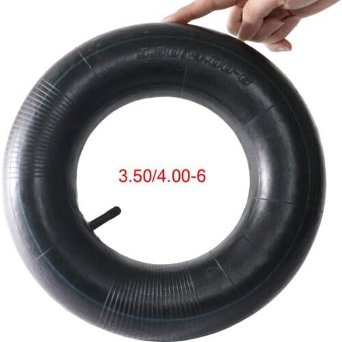3.50 / 4.00-6 Tire Tube Inner Tube Tire Wheel 350 / 400-6 Innertube mini moto Rubber Valve 6