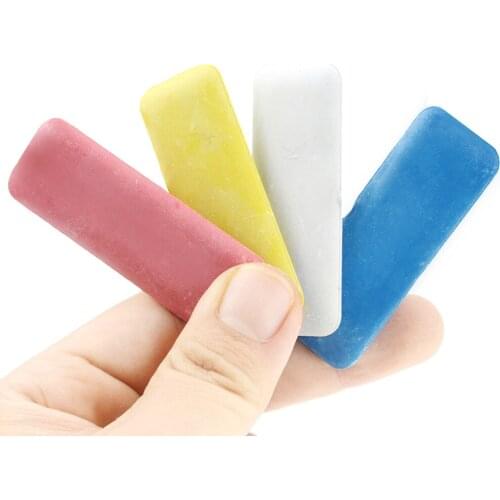 4PCS Colorful Erasable Fabric Tailors Chalk Dressmakers Chalk DIY Clothing Making Sewing Tools