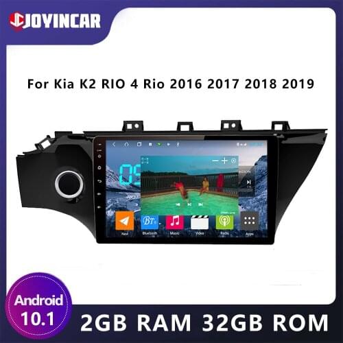 10.1inch 2 Din Autoradio Android 10.1 Car radio GPS For Kia k2 rio 4 2016-2019 Multimedia stereo navigation Autoradio 2GB 32GB