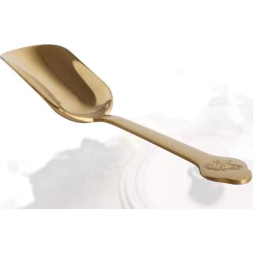 Stainless Steel Teaspoon Multipurpose Food Shovel For Tea Coffee Small Metal Scoop Kitchen Accessories ZA6800