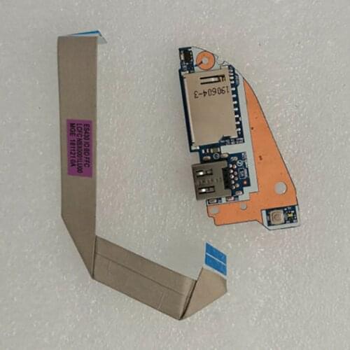 For Lenovo IdeaPad 530S-14IKB 530S-14ARR NS-B784 Power Switch USB Board W/ Cable