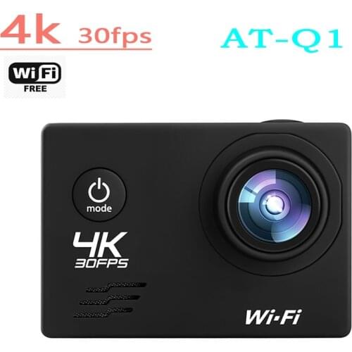 Action Camera HD 4K/30Fps Wifi 16MP 2.0 LCD 140D Lens Helmet Camera 30M Go Waterproof Pro Sports Camera Video Camcorder