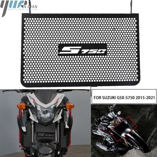 GSXS750 Motorcycle Accessories CNC Radiator Guard Grille Guard Cover Protector FOR SUZUKI GSX-S750 GSX-S GSXS 750 2015-2021 2020