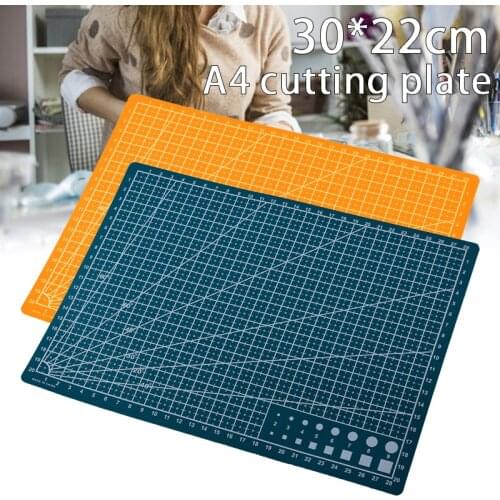 1pc Cutting Mat A4 Sngle-sided Grid Lines Cutting Board Mat Cutting Pad Engraving Board DIY For Home Supplies