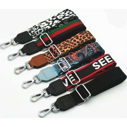 Fashion Women Shoulder Bag Strap Belt Nylon Obag Handle For Handbag Diy Bag Accessories Part Adjustable Decorative Handle Orname