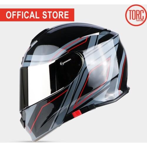 TORC Motorcycle helmet full face helmet FLIP UP helmet motorbike motorcross capacete cascos para moto ECE racing helmet T271