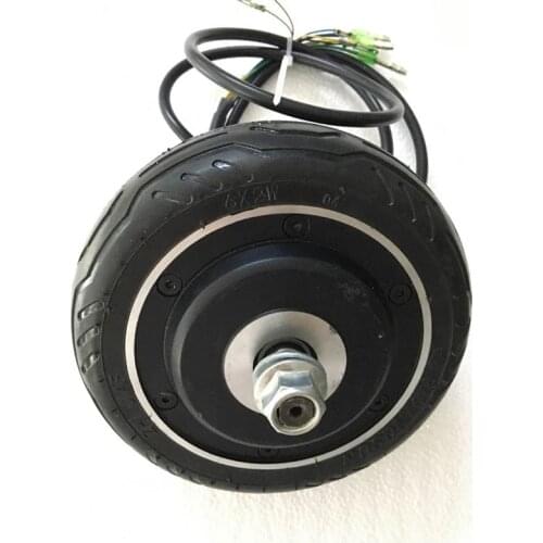 6 inch 24V/36V/48V 250W 350W 400W hub motor with hollow tire for electric scooter