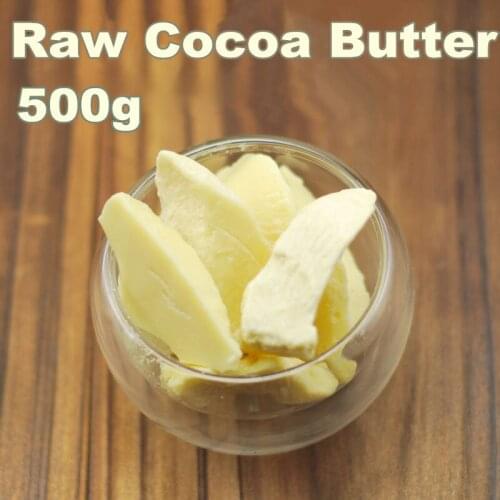 Raw Cocoa Butter Base Oil Exquisite Natural ORGANIC Unrefined 500g