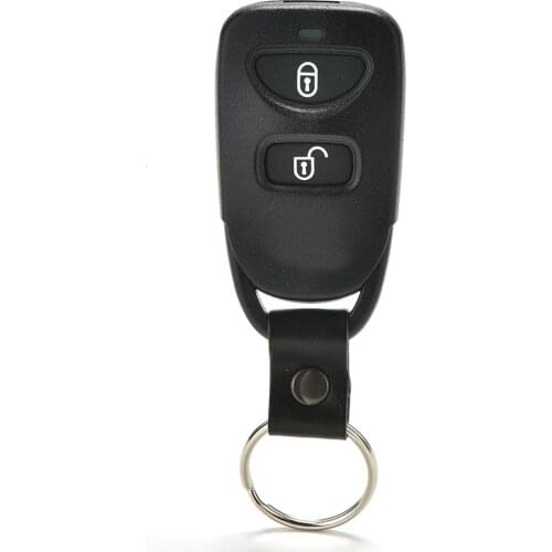 New 2 +1 Panic For Hyundai Tucson Elantra Accent SANTA FE 3 Buttons Remote Key Shell Control Fob Case