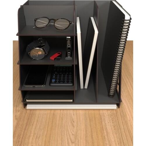 Office desktop organizer regulator a4 briefcase rack, office desktop storage rack, office storage rack