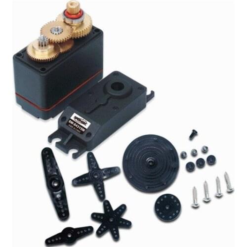 Spring RC All Metal gear Servo SM-S4315M 60g 2X Ball bearing 17KG 0.16sec/60