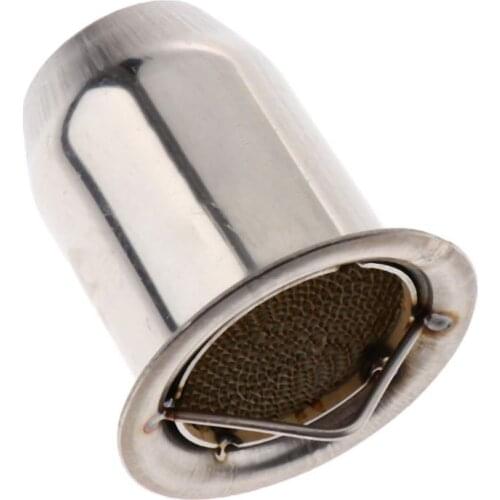 T3ED 60mm Stainless Steel Universal Motorcycle Exhaust Muffler DB Killer Silencer Noise Sound for akrapovic