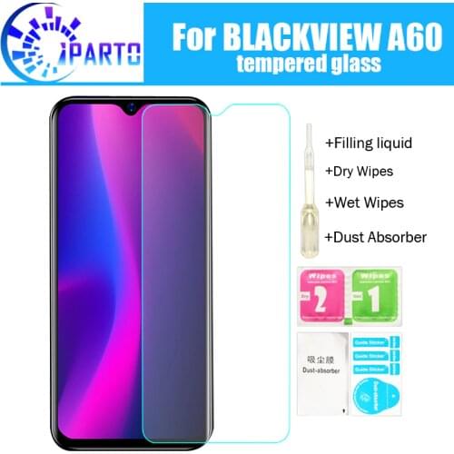 BLACKVIEW A60 Tempered Glass Protector 100% New Good Quality Premium 9H Screen Protector Accessories for A60(Not 100% Covered)