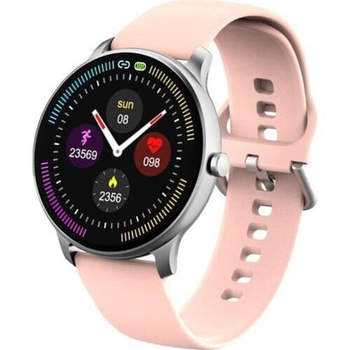 Women Men Touch Screen Smart Watch Heart Rate Blood Pressure Monitor Calls/Messages Reminder Sport Fitness Wristband Phone Mate