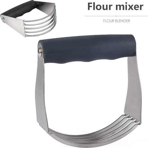 1 Pc Hot Selling Butter Stainless Steel Baking Dough Cutter Professional Pastry Cutter With Blades Kitchen Accessories