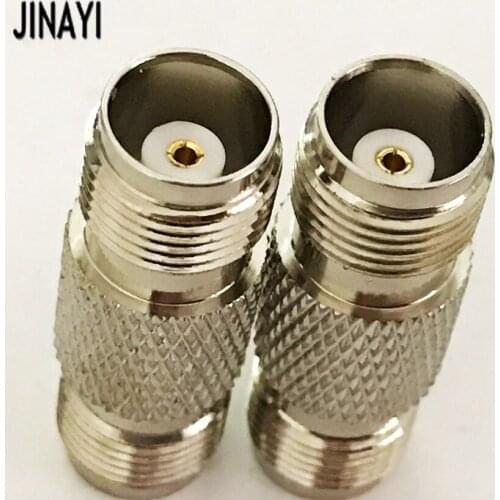10pcs TNC Female to TNC Female Jack RF Coax Coaxial Cable Adapter Connector