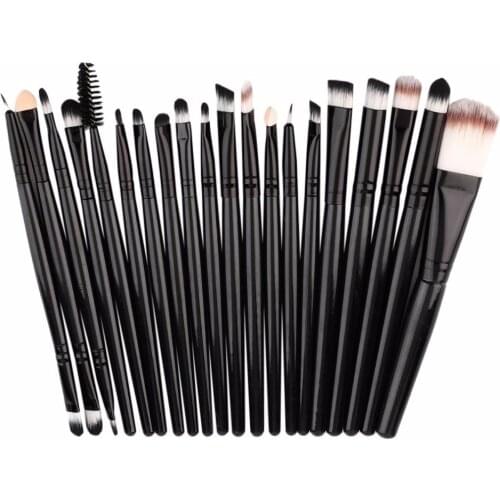 20pcs/set Makeup Brushes Pro Blending Eyeshadow Powder Foundation Eyes Eyebrow Lip Eyeliner Make up Brush Cosmetic Tool