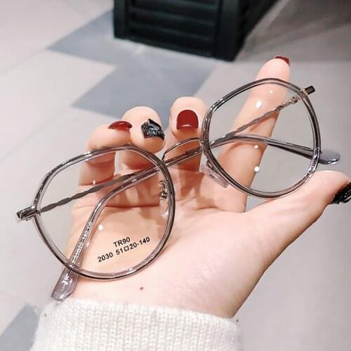 2021 Trends Office Anti Blue Light Oversized Glasses Computer Women Blue Blocking Gaming Big Size Men Eyeglasses Frame