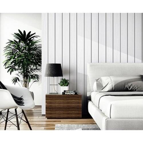 3D Wallpaper Vintage Wood Panel Wallpaper for Walls Non-Self Adhesive Contact Paper For Hotel Bedroom Living Room