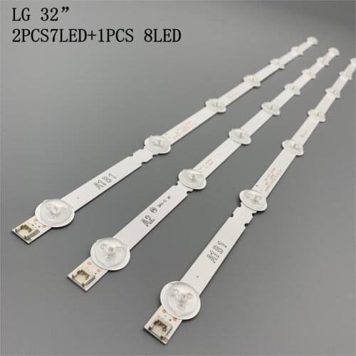 630mm A1 A2 LED Backlight Strips for LG 32" TV 6916L-1440A 6916L-1439A 32LN540U-ZA 32LA621V LC320DUE-SFR1 LC320DXE-SFR1 32LN5400