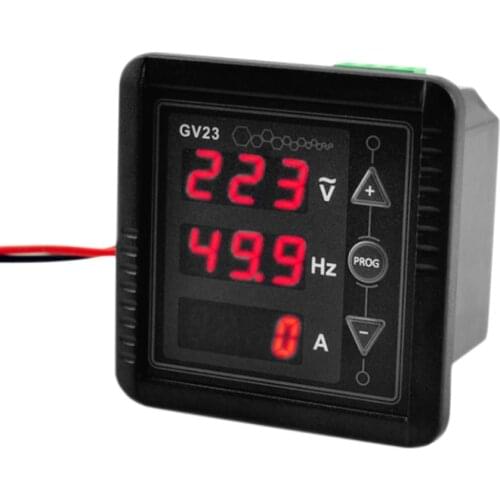 BC-GV23 Generator Digital Meter AC Voltage Frequency Current Meter Tester Panel Free Shipping with Track Number 12002873