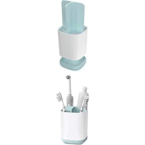 Bathroom Accessories 1PCS Toothbrush Toothpaste Holder Case Shaving Makeup Brush Electric Toothbrush Holder Organizer Stand