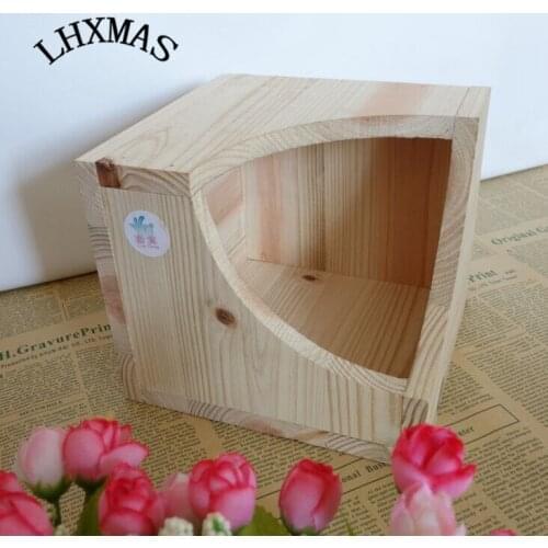 Rat Hamster Wooden House Pet Product Rabbit Rat Small Animal House Home D366
