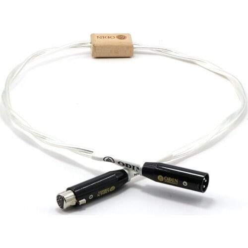Yter Odin super Reference 75Ohm Digital Coaxial cable Audio Copper Rhodium XLR balance digital cable