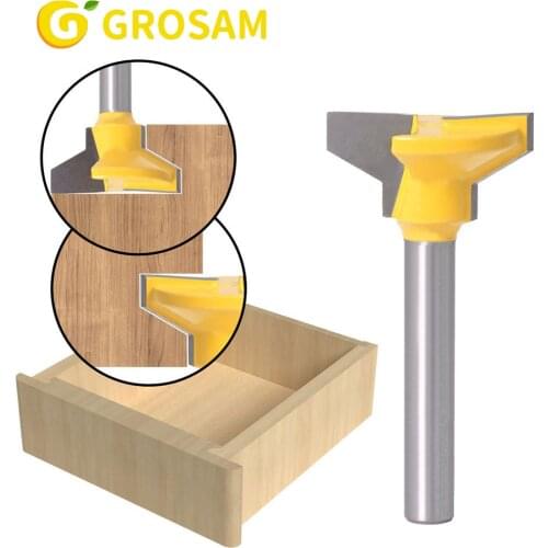 GROSAM Woodworking Tools 1/4 Handle Drawer Knife Tenon Knife Jigsaw Knife Woodworking Tenon Knife Cabinet Knife Milling Cutter