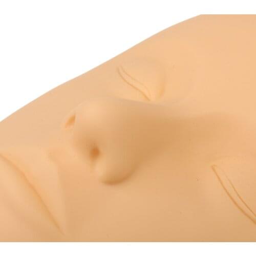 Mannequin Head Massage Makeup Individual Eyelash Extensions Practice Model Make Up Accessiories
