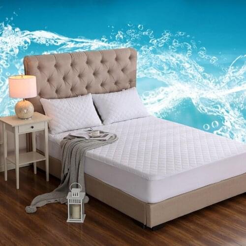 Reusable Waterproof Mattress Cover Home Bed Spread Stain Resistant Anti Mites Bug Proof Hypoallergenic Mattress Protector Hotel