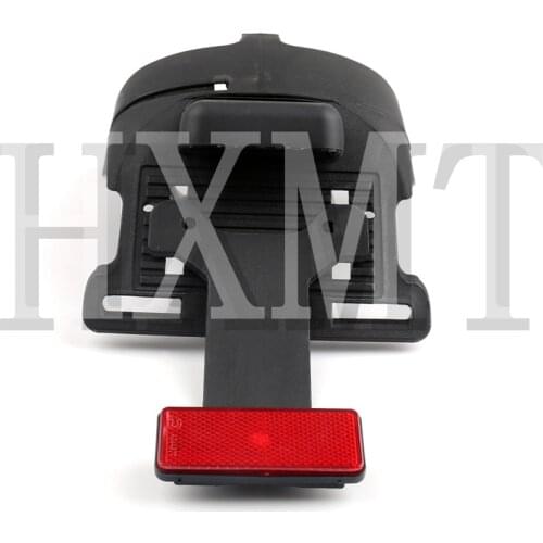 Motorcycle Black 12V Rear Fender Mount License Plate LED Light For Harley Sportster XL 883 1200 48 72 2004-2016 Tail Light XL883
