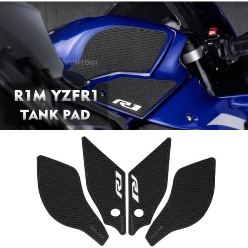 Knee pad Grip pad Motorcycle Fuel Tank Pad For Yamaha YZF R1 R1M YZFR1 2020 - 2021 Non-slip Tank Pad Fuel Tank Stickers