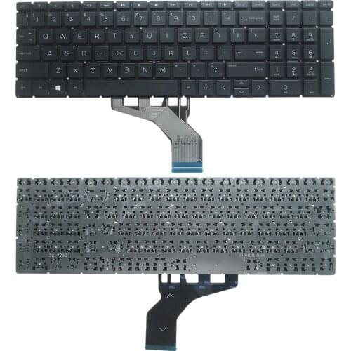 New US Keyboard Black for HP Pavilion 15-DK 15T-DK000 15-DA 15-DB 15-DX 15-DR 250 G7 255 G7 Laptop Keyboard