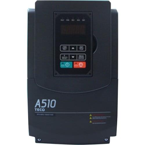 New Original A510-2001-H 1 Phase 3 Phase 220V 5A 0.75KW 1HP Inverter VFD Frequency AC Driveve